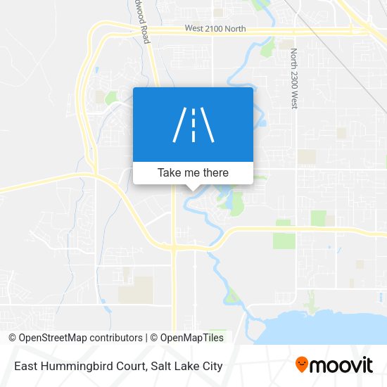 Mapa de East Hummingbird Court