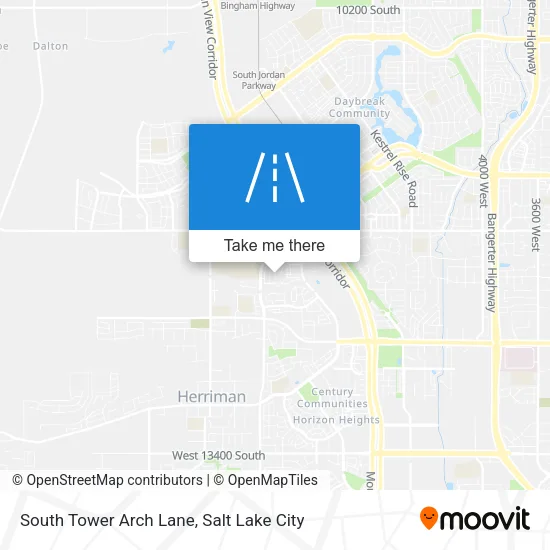 South Tower Arch Lane map