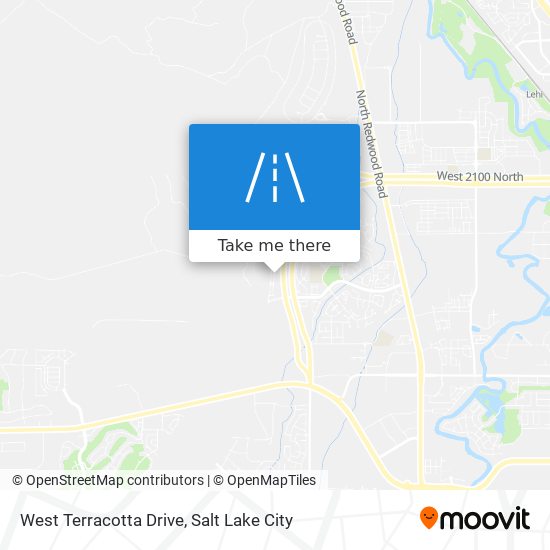 West Terracotta Drive map
