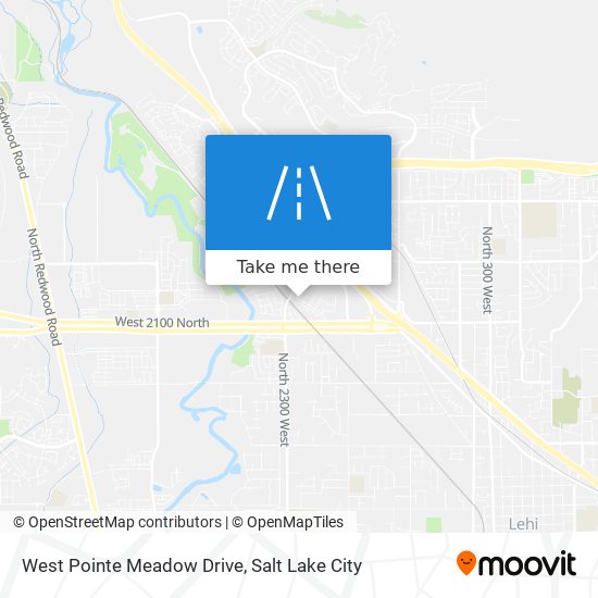 Mapa de West Pointe Meadow Drive