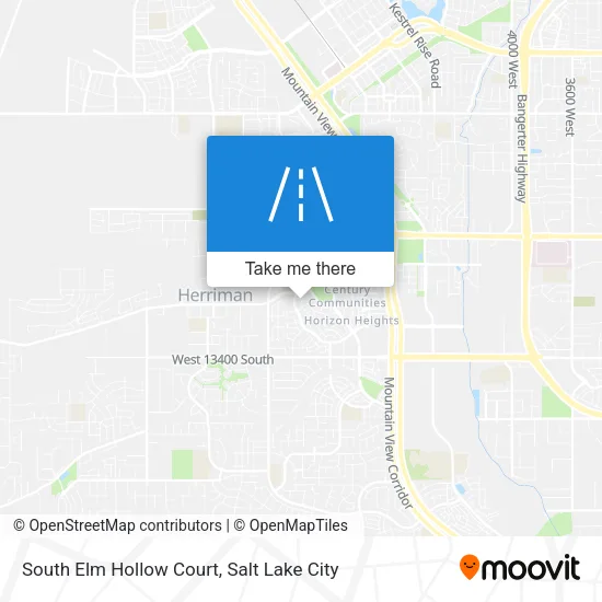 South Elm Hollow Court map