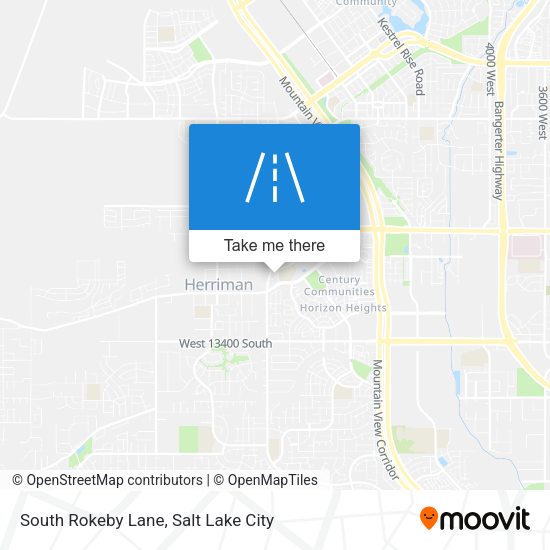 Mapa de South Rokeby Lane