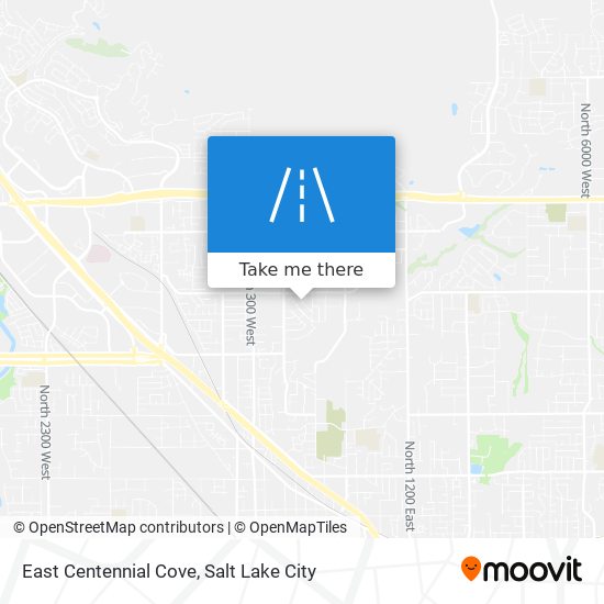 East Centennial Cove map