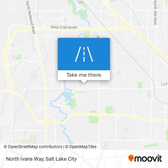 North Ivans Way map