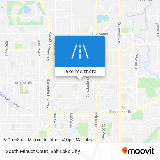 Mapa de South Minuet Court