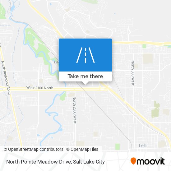 North Pointe Meadow Drive map