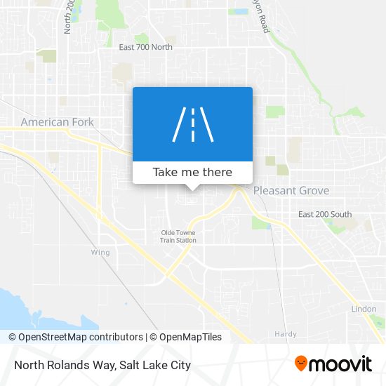 Mapa de North Rolands Way