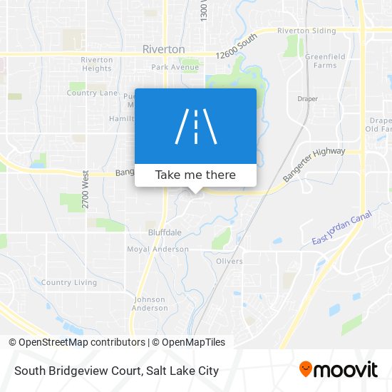 Mapa de South Bridgeview Court