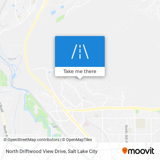 North Driftwood View Drive map