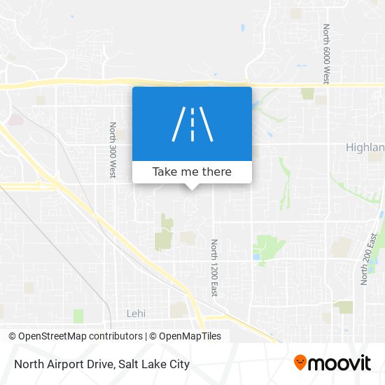 Mapa de North Airport Drive