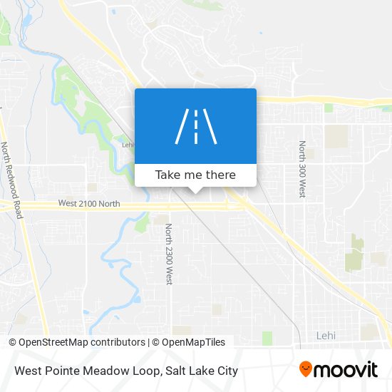 Mapa de West Pointe Meadow Loop