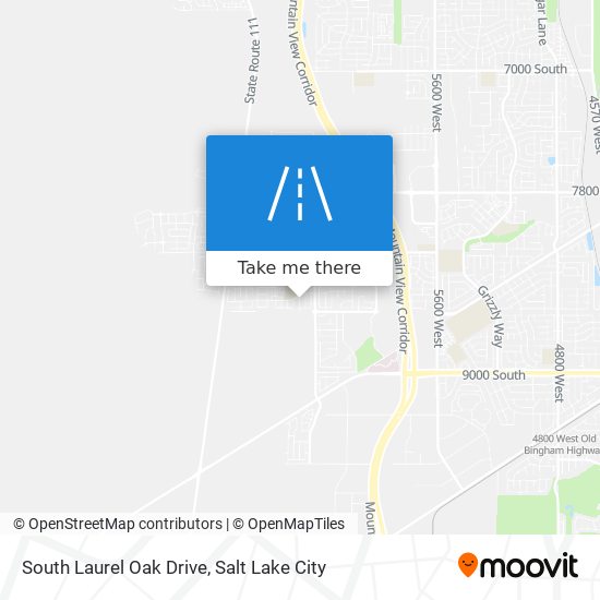 Mapa de South Laurel Oak Drive