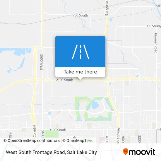 Mapa de West South Frontage Road