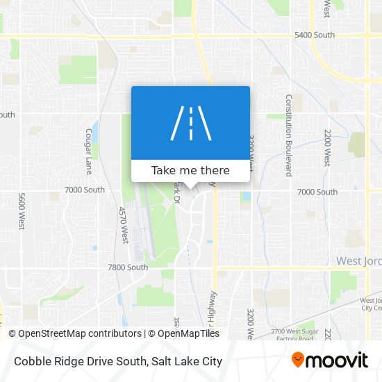 Mapa de Cobble Ridge Drive South