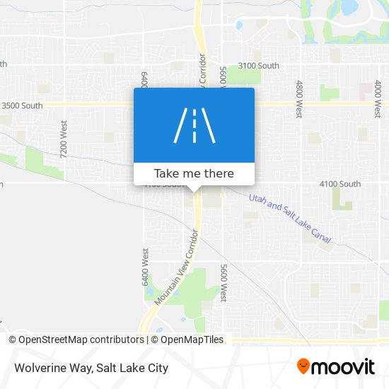 Wolverine Way map