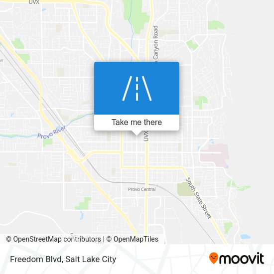 Mapa de Freedom Blvd