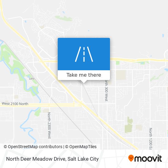 Mapa de North Deer Meadow Drive