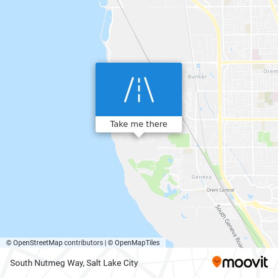 South Nutmeg Way map