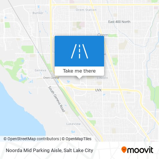 Noorda Mid Parking Aisle map