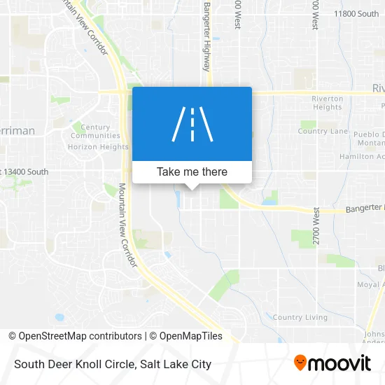 South Deer Knoll Circle map