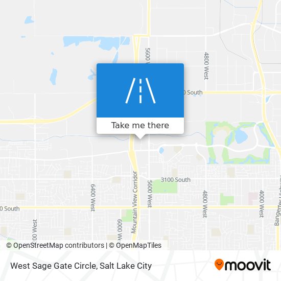 Mapa de West Sage Gate Circle