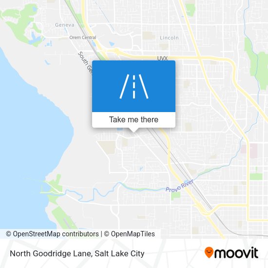 North Goodridge Lane map