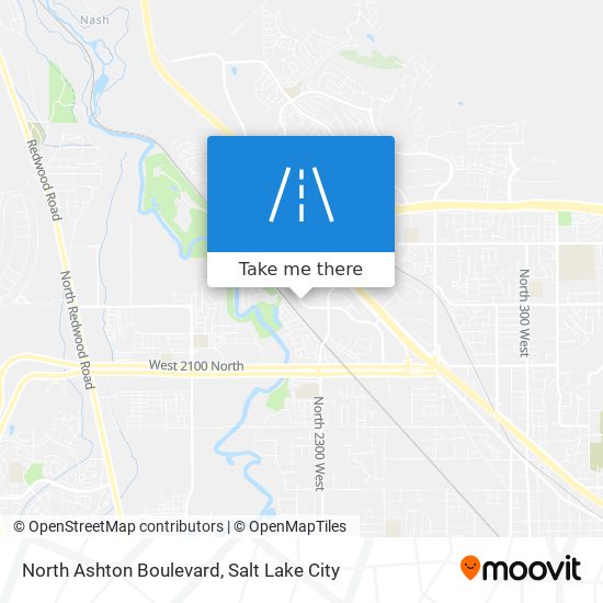 Mapa de North Ashton Boulevard