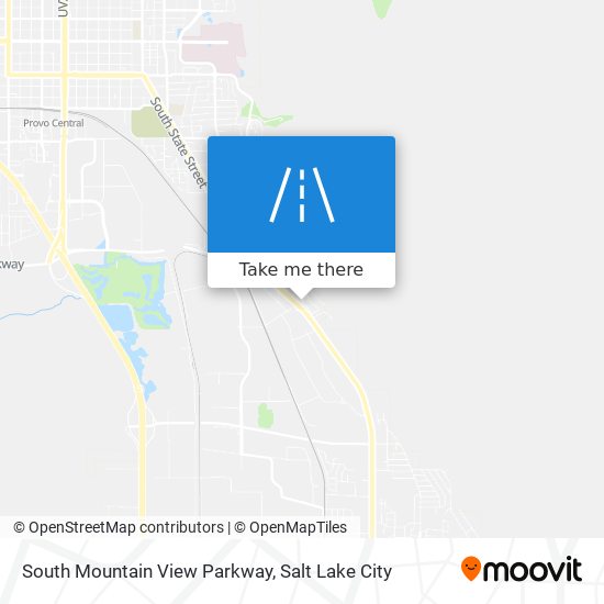 Mapa de South Mountain View Parkway