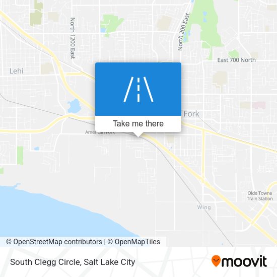 South Clegg Circle map