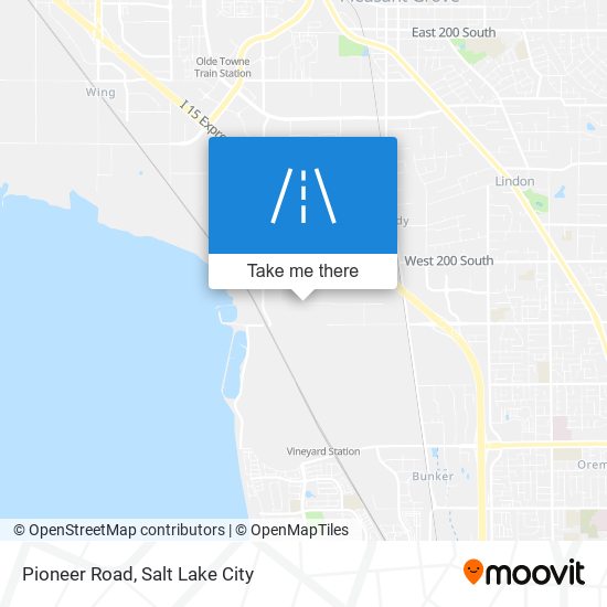 Mapa de Pioneer Road