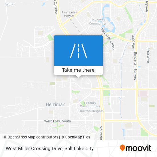 Mapa de West Miller Crossing Drive