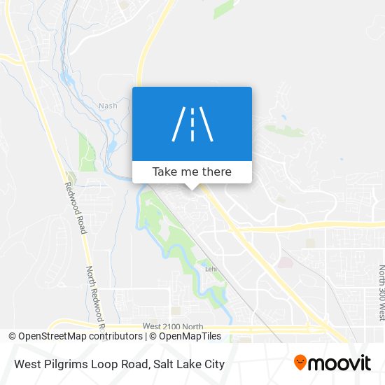 West Pilgrims Loop Road map