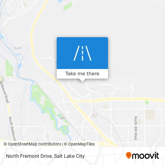 Mapa de North Fremont Drive