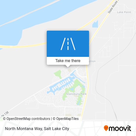 Mapa de North Montana Way