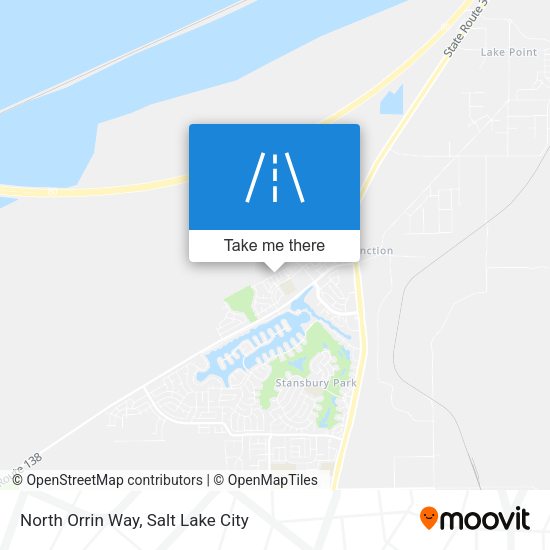 North Orrin Way map
