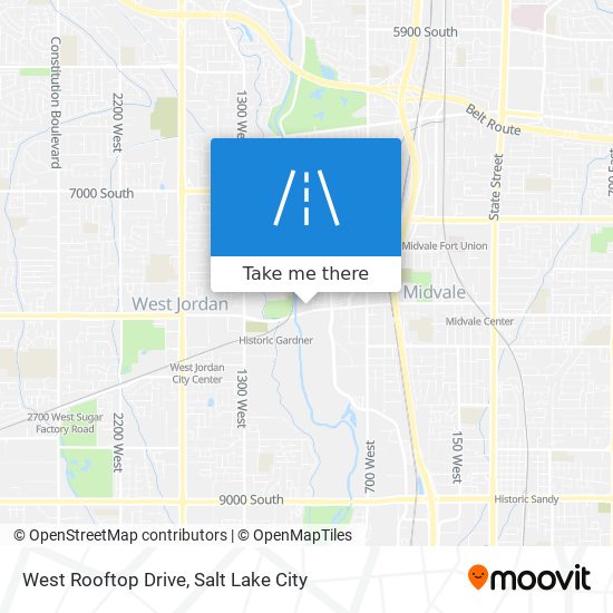 West Rooftop Drive map