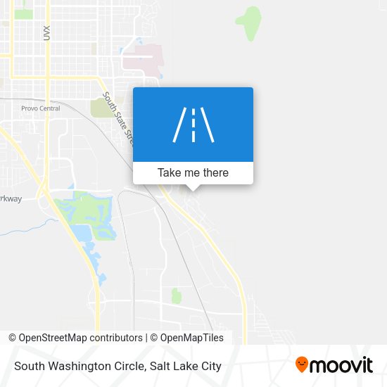 Mapa de South Washington Circle