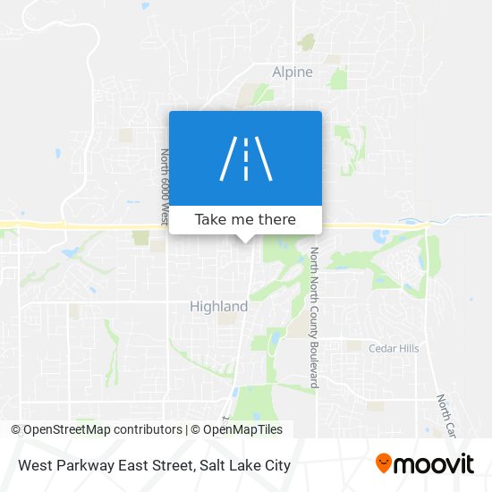 West Parkway East Street map