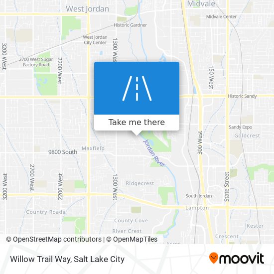 Willow Trail Way map