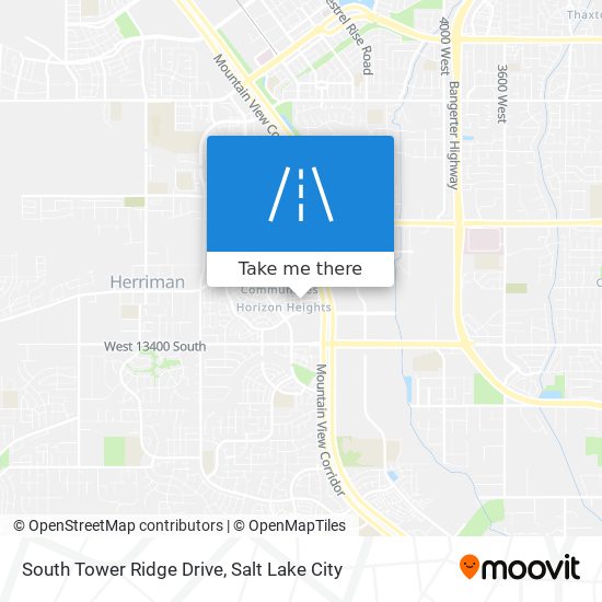 South Tower Ridge Drive map