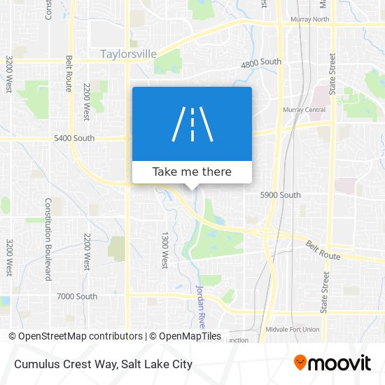 Mapa de Cumulus Crest Way