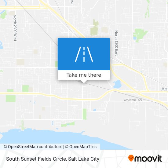 Mapa de South Sunset Fields Circle