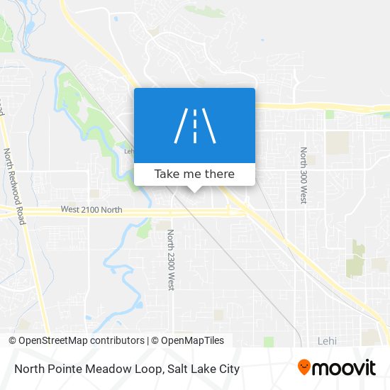 Mapa de North Pointe Meadow Loop