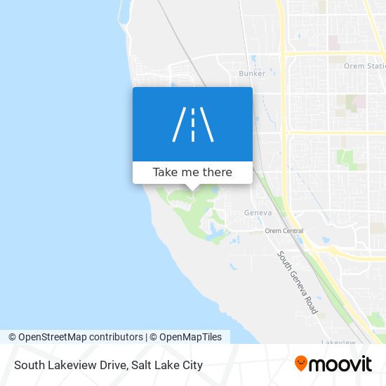 Mapa de South Lakeview Drive