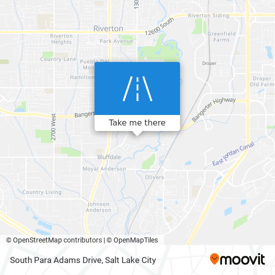 South Para Adams Drive map