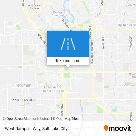 West Ramport Way map