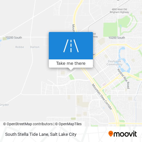 Mapa de South Stella Tide Lane