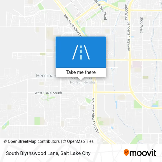 South Blythswood Lane map