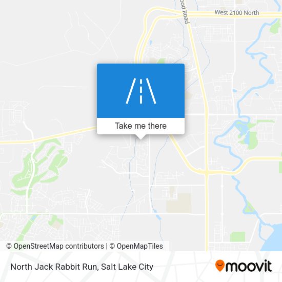 North Jack Rabbit Run map