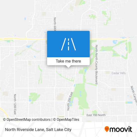 Mapa de North Riverside Lane